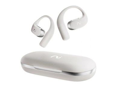 VIAIM Open Note AI Earbuds with Voice Recorder (Gray)