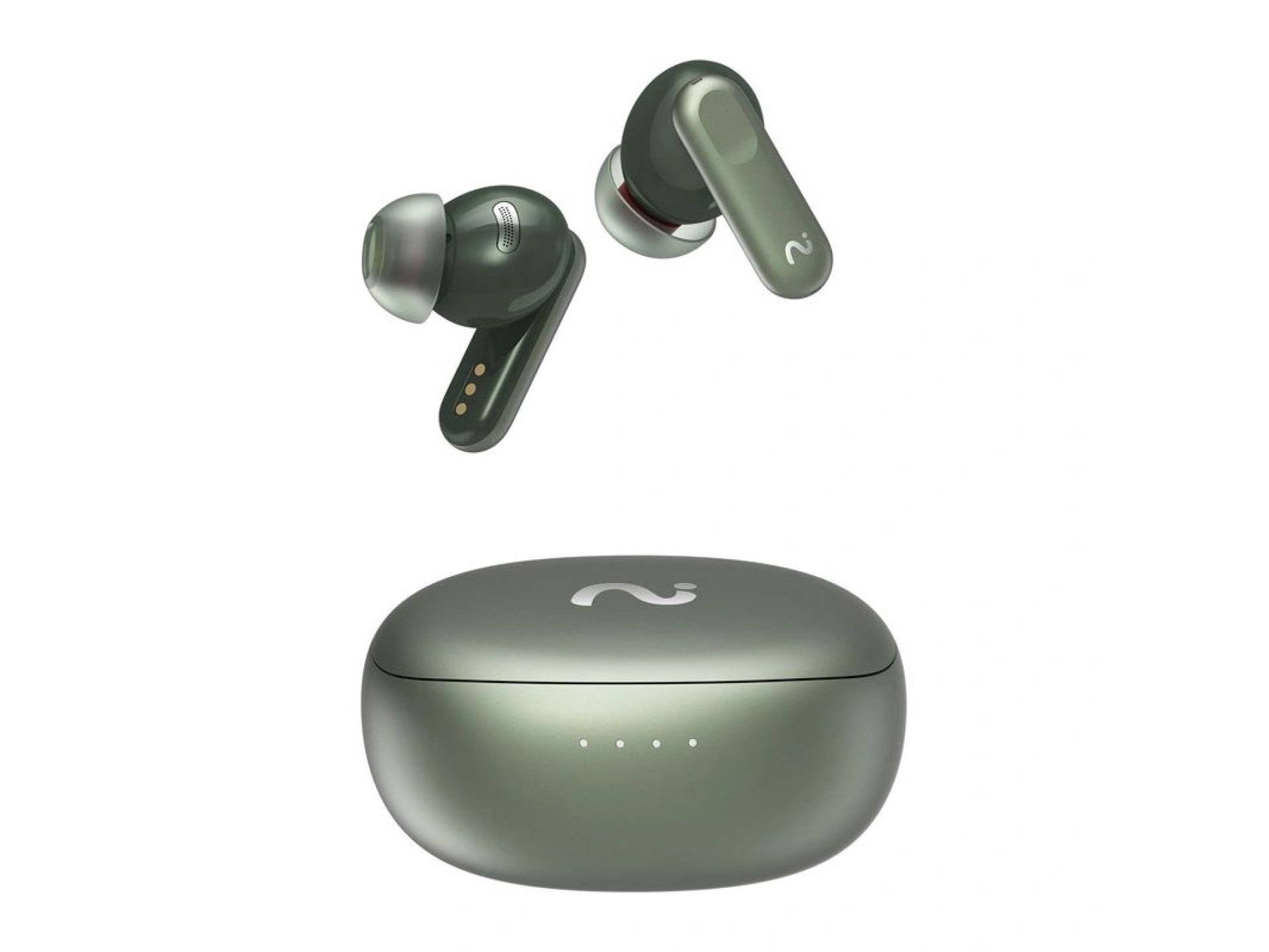 Fones de ouvido VIAIM Nano+ com IA e gravador de voz (verde)