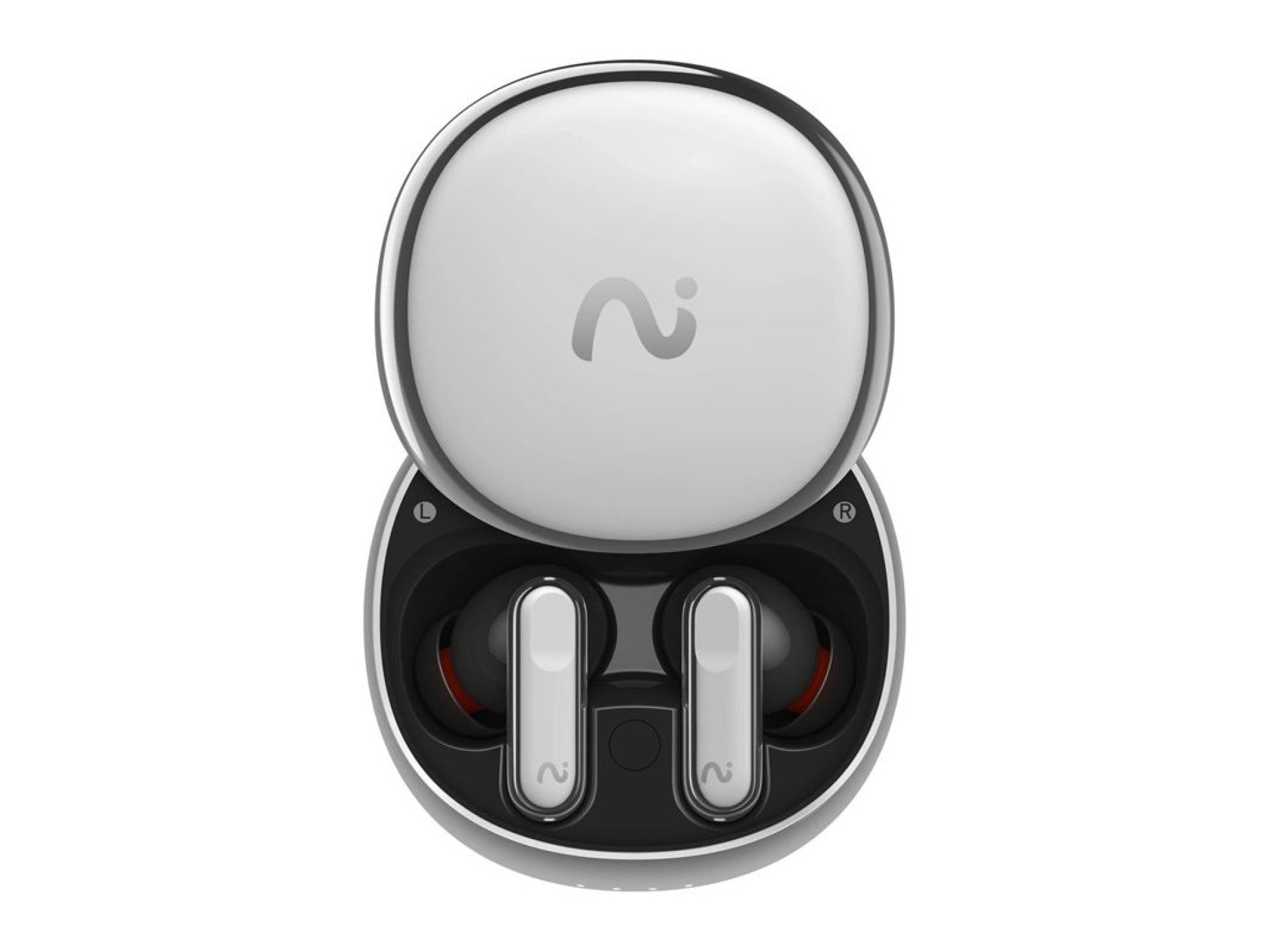 VIAIM Nano+ AI Earbuds with Voice Recorder (Silver)