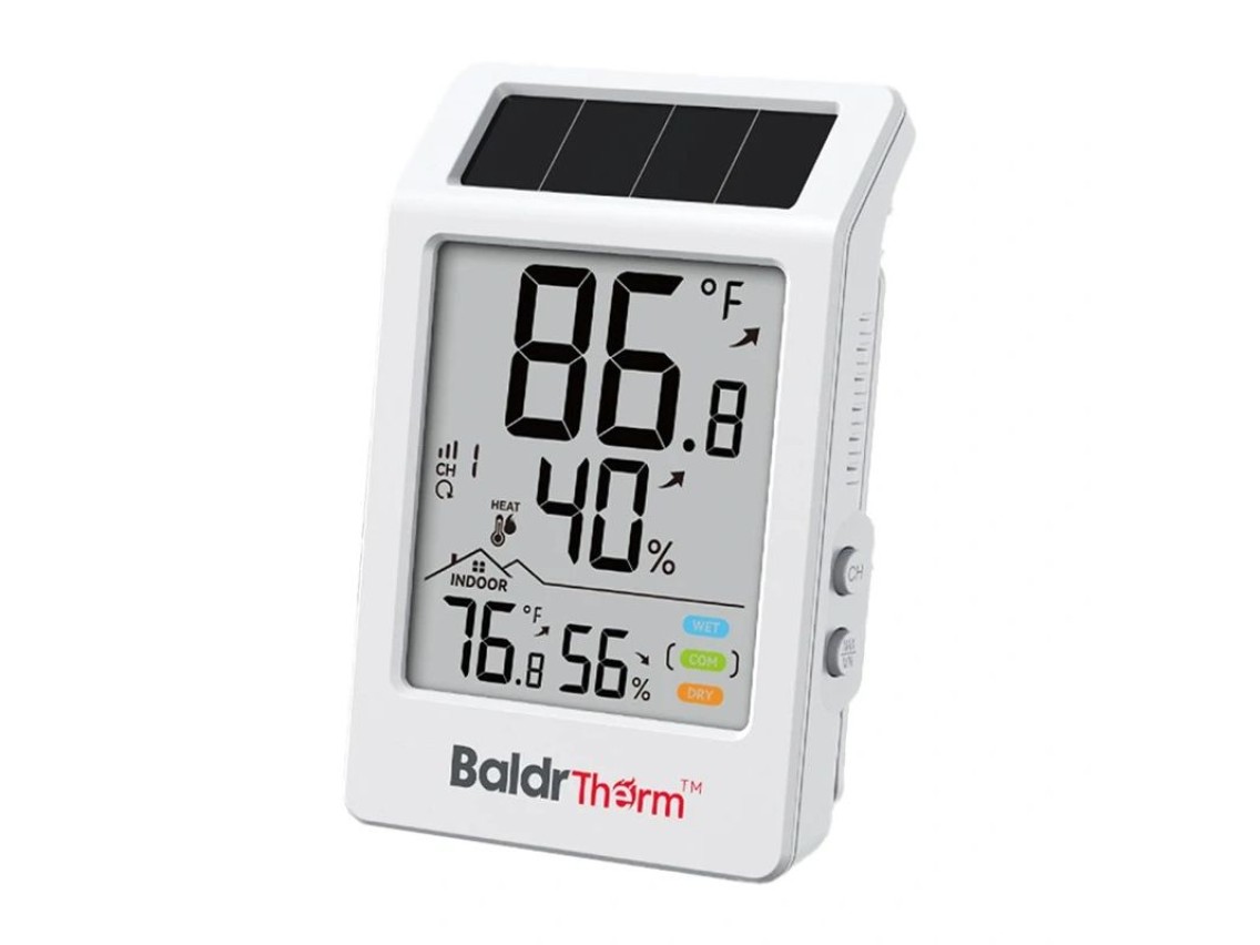 Termo-higr�metro movido a energia solar BALDRTHERM B0707