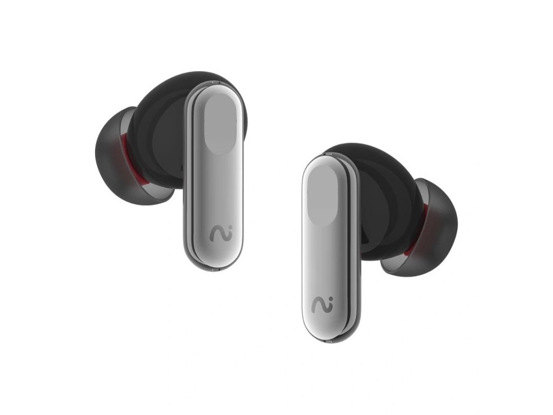 VIAIM Nano+ AI Earbuds with Voice Recorder (Silver)
