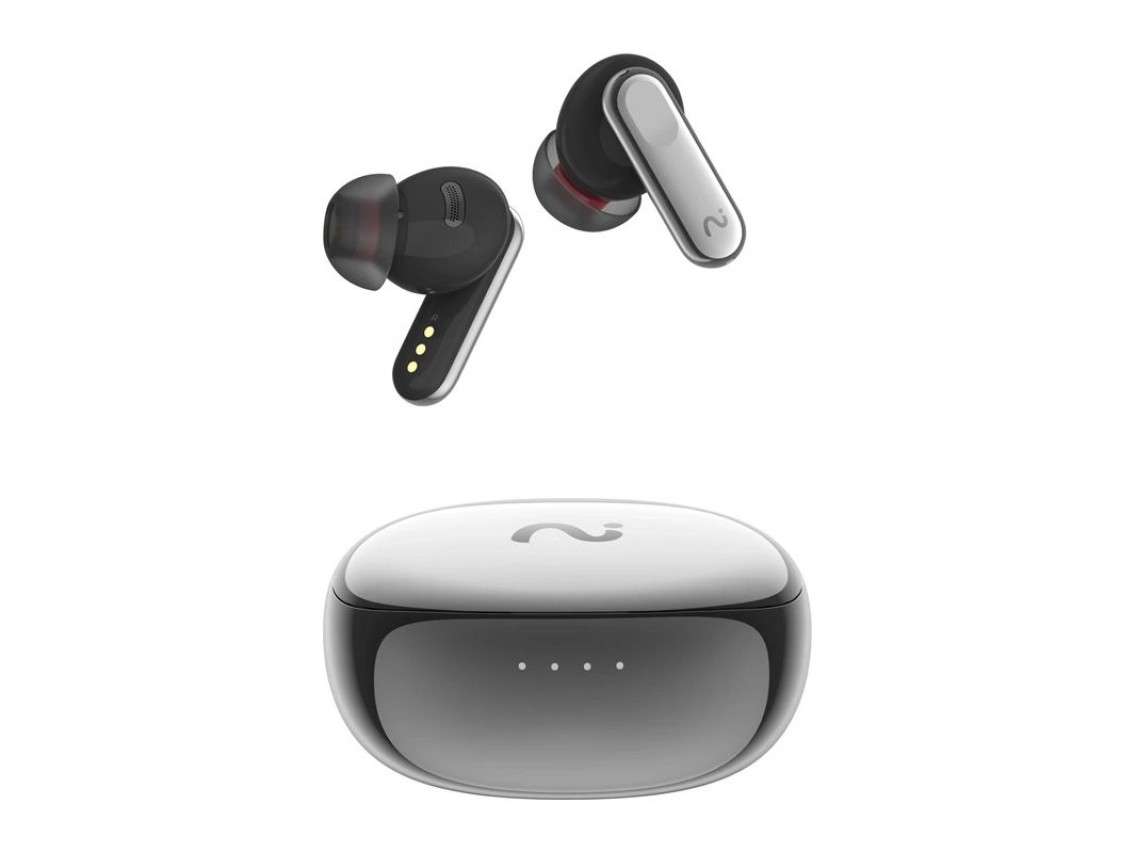 VIAIM Nano+ AI Earbuds with Voice Recorder (Silver)