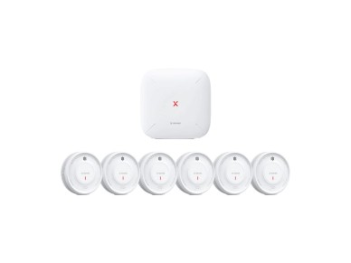Kit de detector de humo y estaci�n base X-SENSE XS0D-MR61