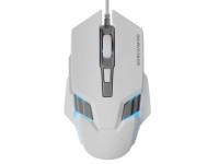 Rat�n Gaming Mars Gaming MM024/ Hasta 4000 DPI/ Blanco