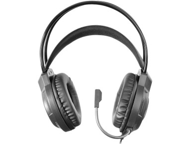 Auriculares Gaming con Micr�fono Mars Gaming MH124/ Jack 3.5/ Negros
