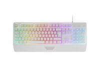 Teclado Gaming SemiMec�nico Mars Gaming MK124/ Blanco