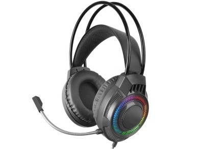 Auriculares Gaming con Micr�fono Mars Gaming MH124/ Jack 3.5/ Negros