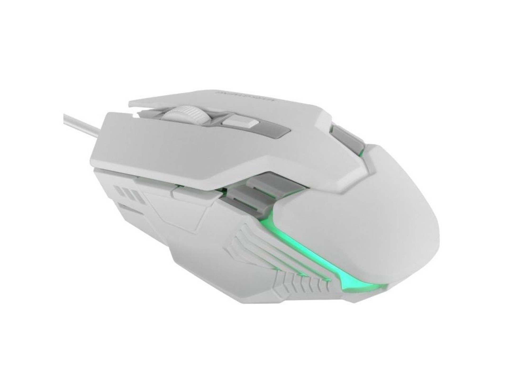 Ratón Gaming Mars Gaming MM024/ Hasta 4000 DPI/ Blanco