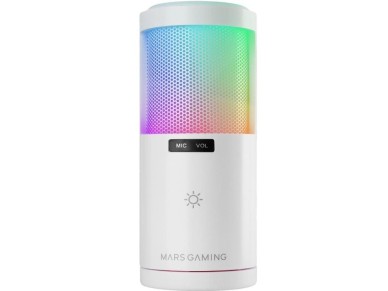 Micrófono Mars Gaming MMIC-SC / USB 2.0/ Blanco Micrófono Mars Gaming MMIC-SC / USB 2.0/ Blanco