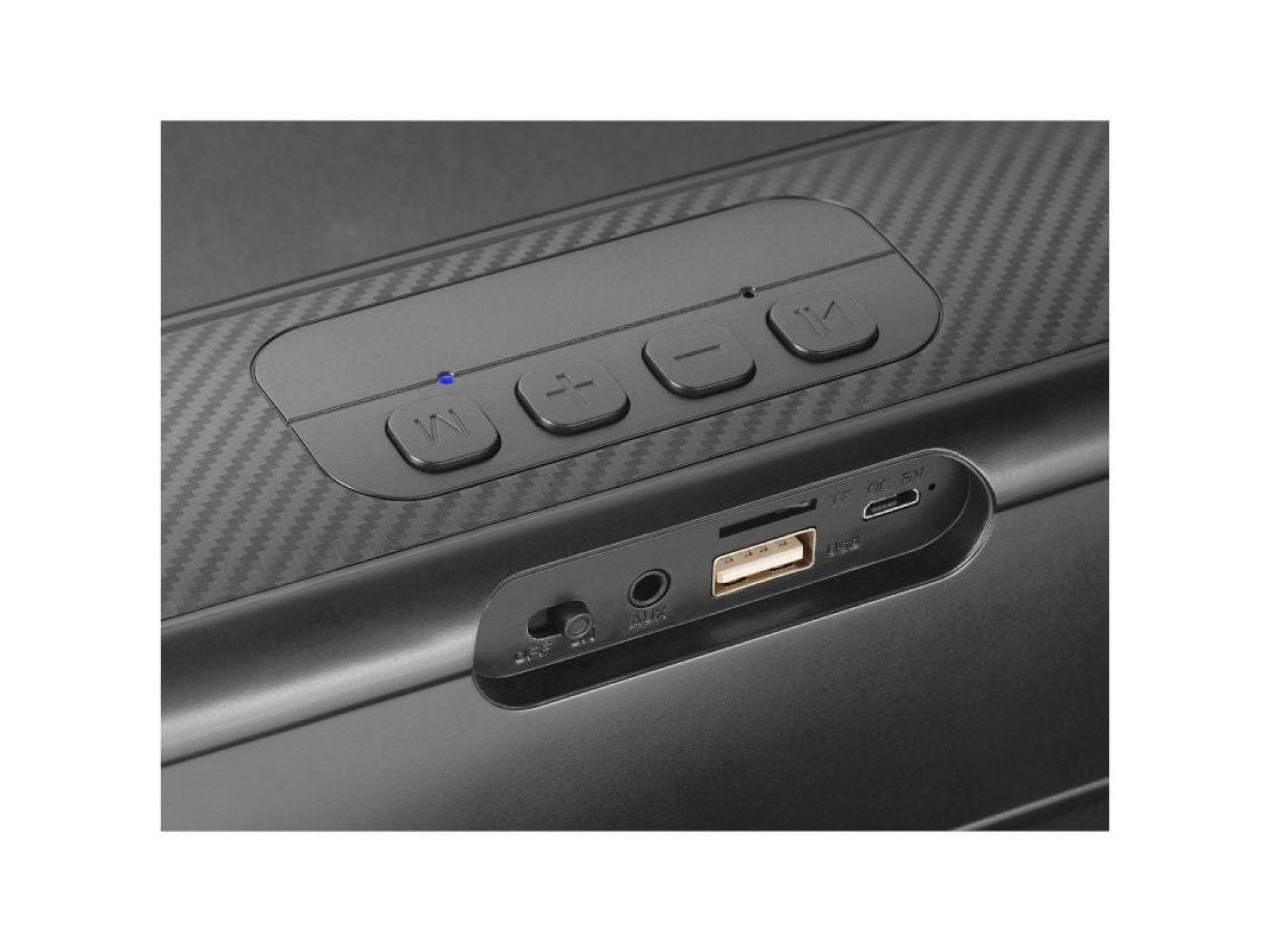 Caixa de Som Portátil Mars Gaming MSB-XT com Bluetooth / 20W / 2.0