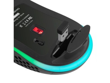 Mouse Gamer Sem Fio Mars Gaming MMW3 / Bateria Recarregável / Até 3200 DPI Mouse Gamer Sem Fio Mars Gaming MMW3 / Bateria Recarregável / Até 3200 DPI
