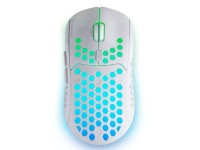Mars Gaming MMW3W Wireless Gaming Mouse / Rechargeable Battery / Up to 3200 DPI / White