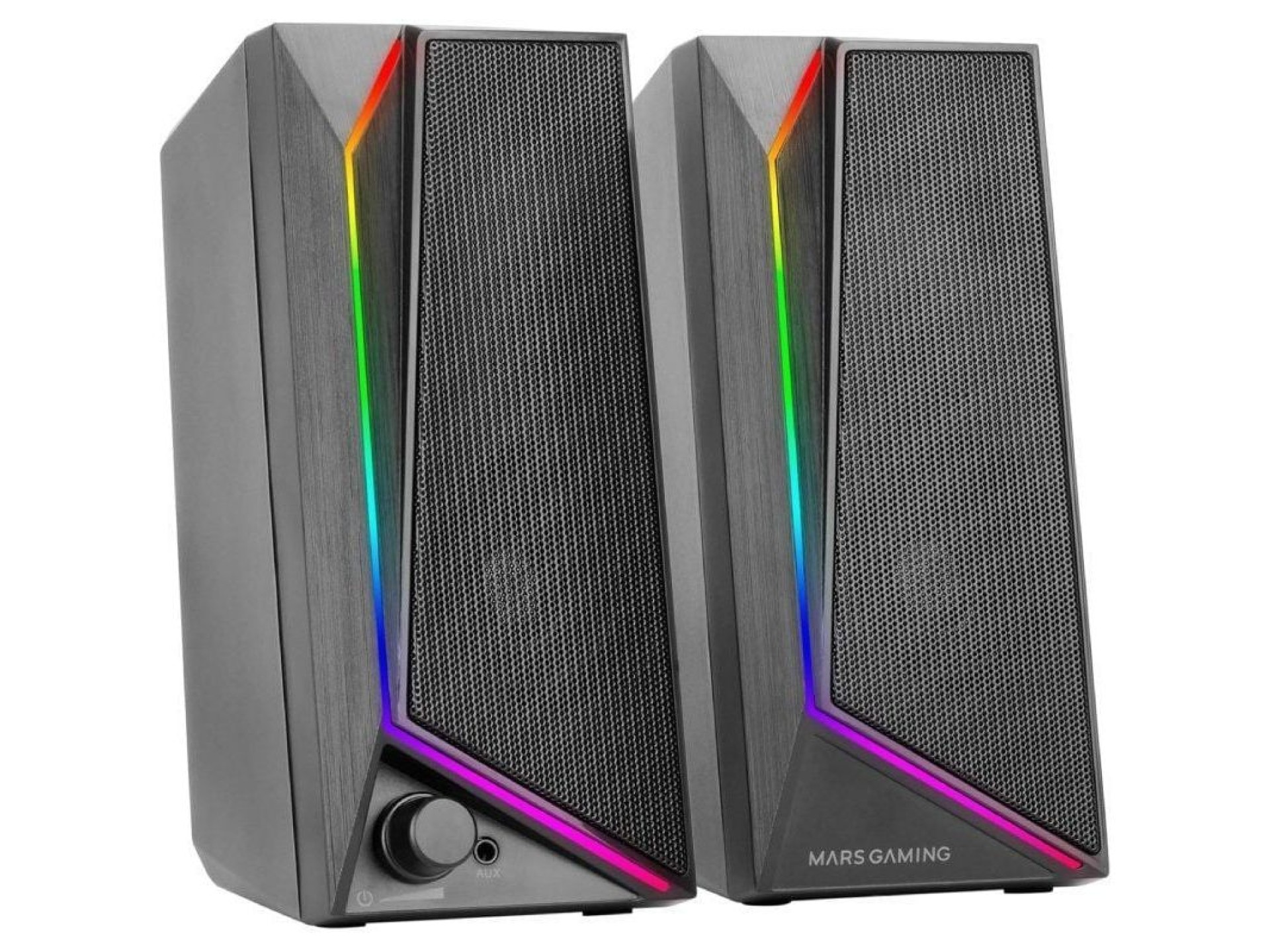 Altavoces Mars Gaming MS72/ 15W/ 2.0/ Negros