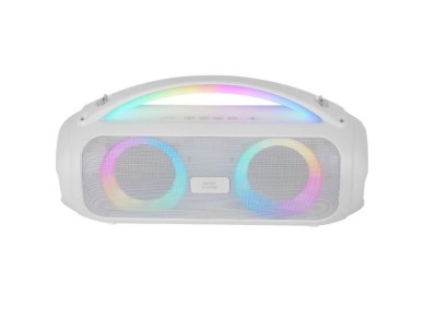 Caixa de Som Bluetooth Mars Gaming MS-PULSE / 50W RMS / 2.0 / Branca