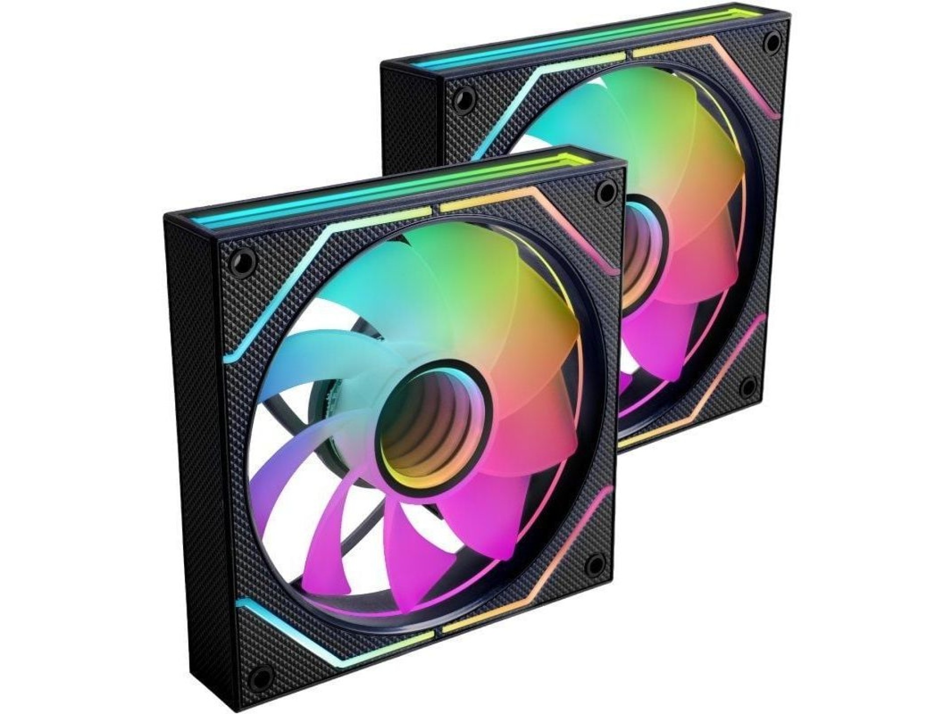 Pack 2 Ventiladores Mars Gaming MF-3DPROX2R/ 12cm/ ARGB