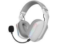 Mars Gaming MHWPRO Wireless Gaming Headset with Microphone / 3.5mm Jack / Bluetooth / White Mars Gaming MHWPRO Wireless Gaming Headset with Microphone / 3.5mm Jack / Bluetooth / White