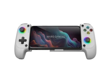 Controle sem fio Mars Gaming MGPX / Branco Controle sem fio Mars Gaming MGPX / Branco