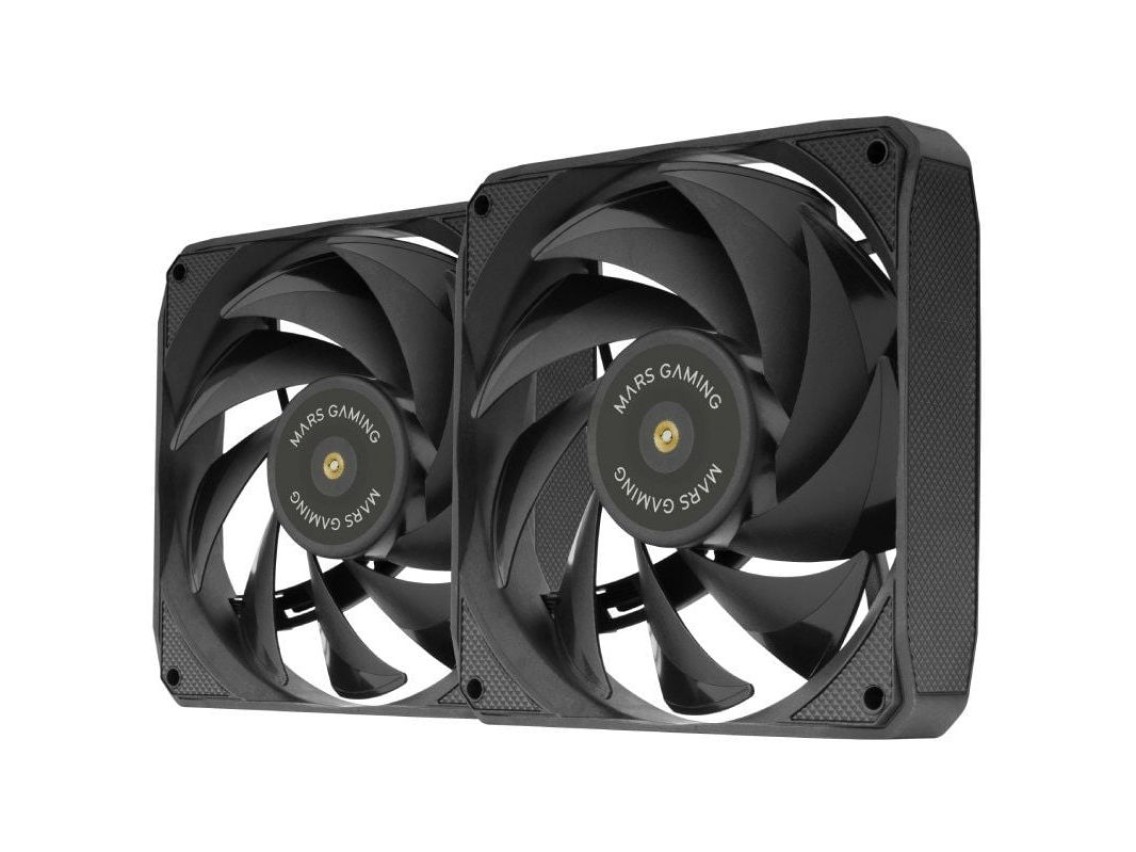Pack of 2 Mars Gaming MF-NCLX2/ 12cm Fans