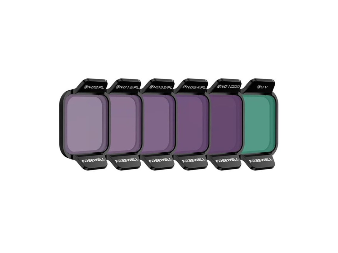 Conjunto de 6 filtros Freewell Bright Day para DJI Flip