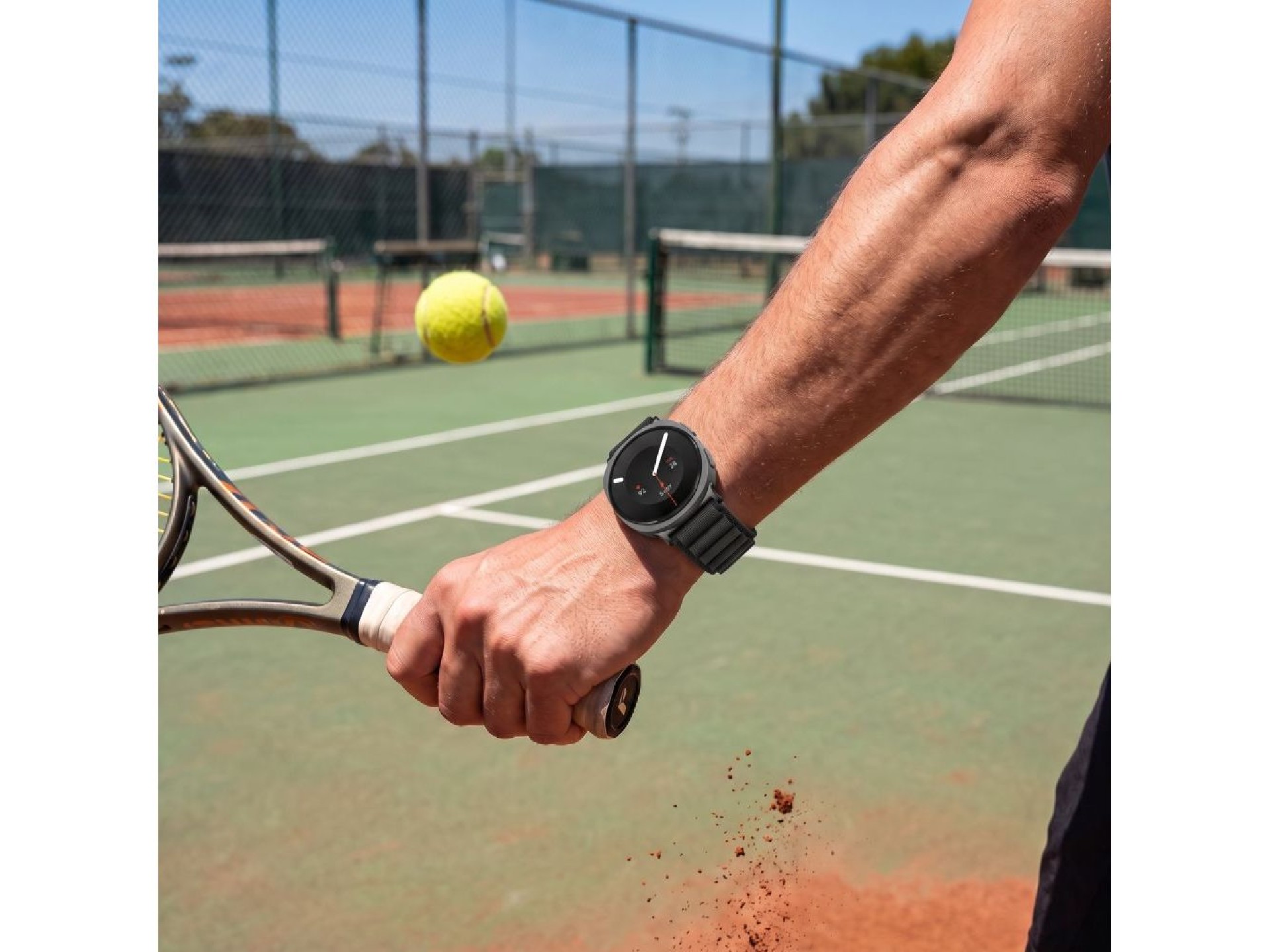 Tech-Protect Nylon Pro Strap for Samsung Galaxy Watch 40/44/46 mm - Black