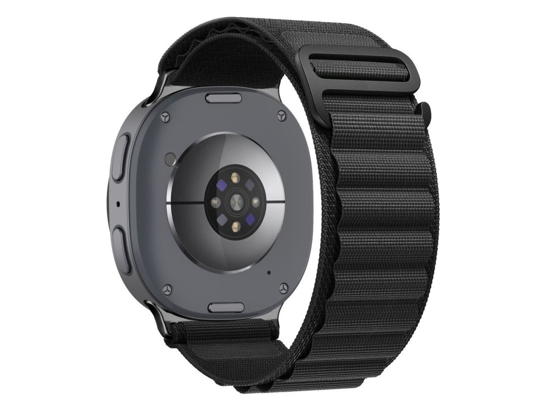 Tech-Protect Nylon Pro Strap for Samsung Galaxy Watch 40/44/46 mm - Black