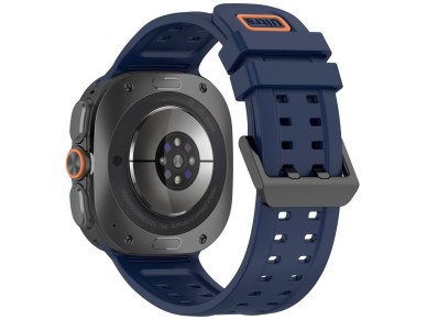 Correa de silicona Tech-Protect Air para Samsung Galaxy Watch Ultra de 47 mm - Azul marino Correa de silicona Tech-Protect Air para Samsung Galaxy Watch Ultra de 47 mm - Azul marino