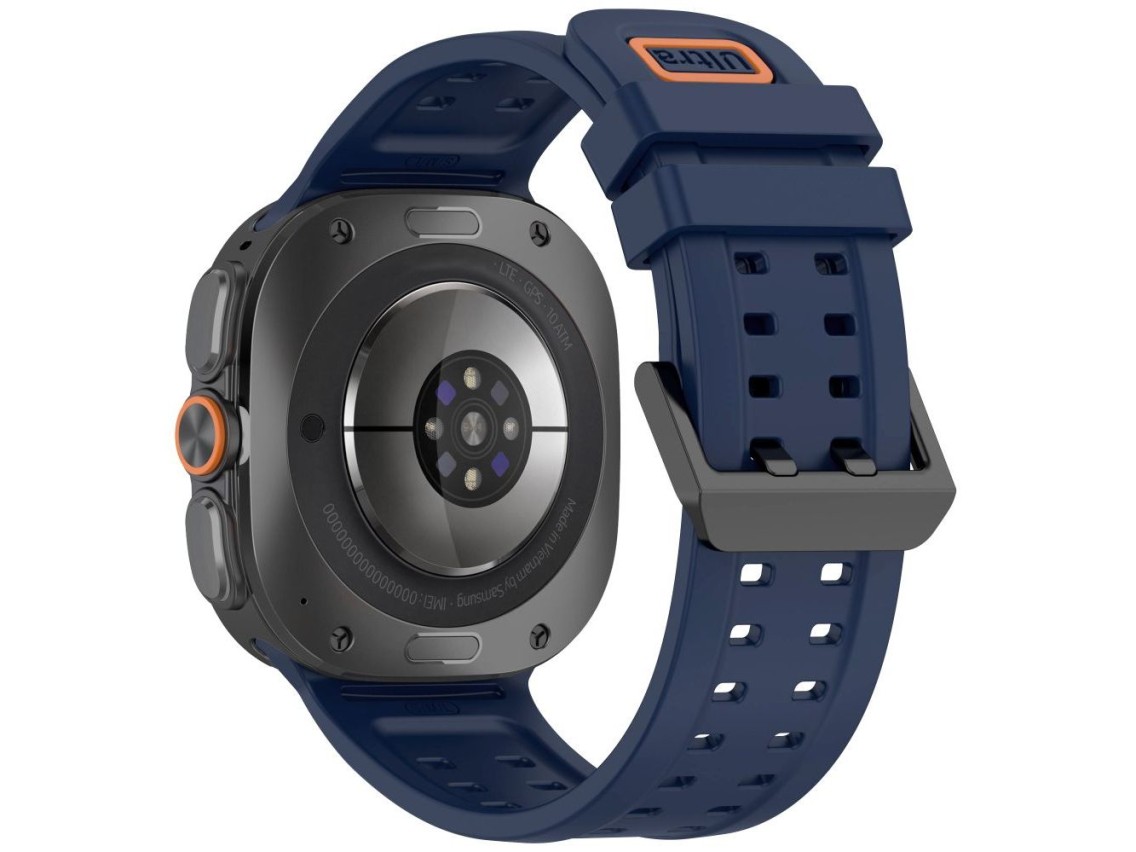 Correa de silicona Tech-Protect Air para Samsung Galaxy Watch Ultra de 47 mm - Azul marino