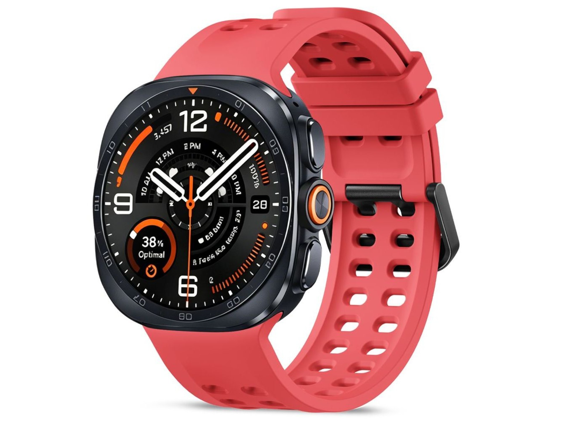 Correa de silicona Tech-Protect Air para Samsung Galaxy Watch Ultra de 47 mm - Roja