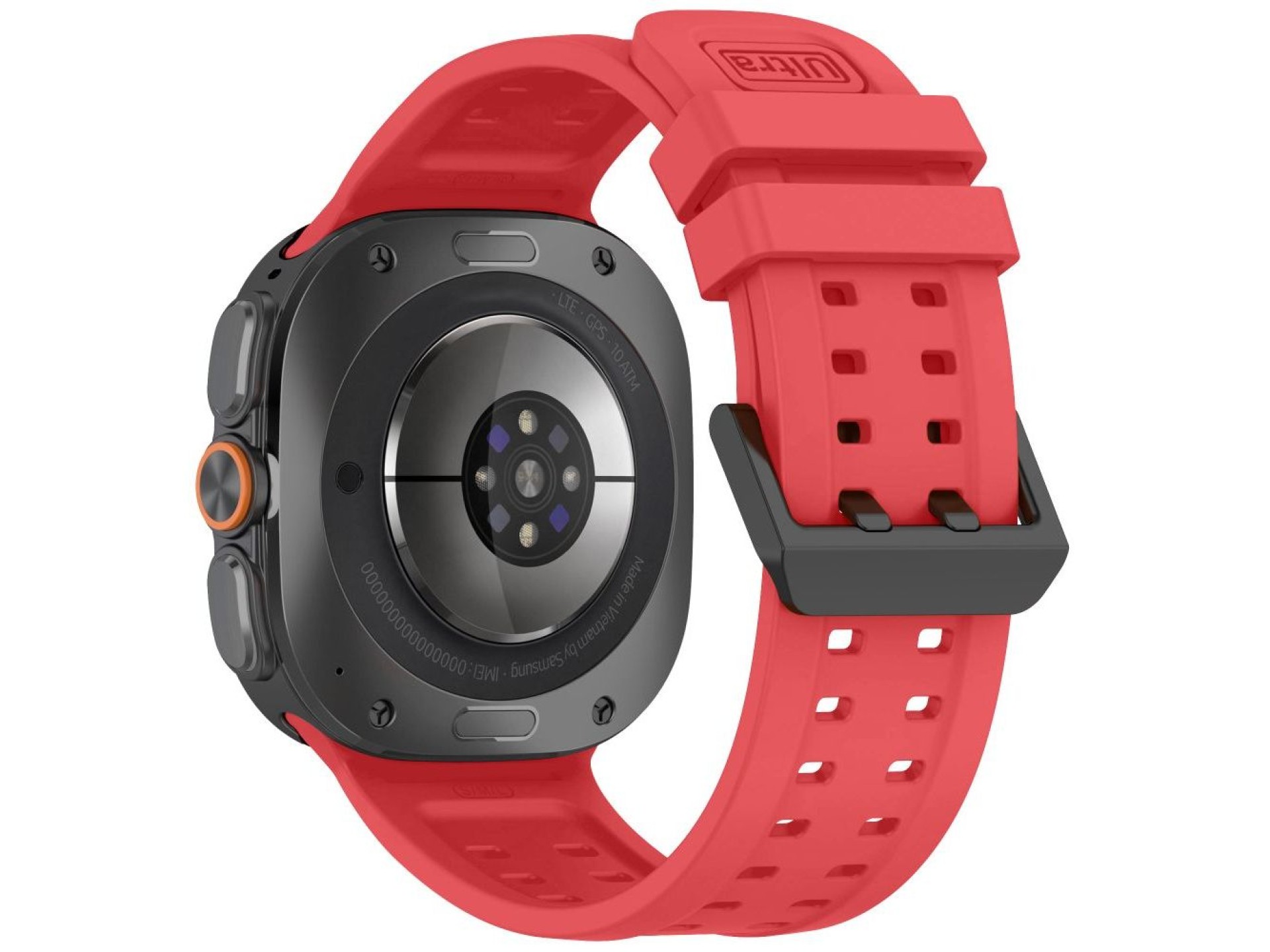 Correa de silicona Tech-Protect Air para Samsung Galaxy Watch Ultra de 47 mm - Roja