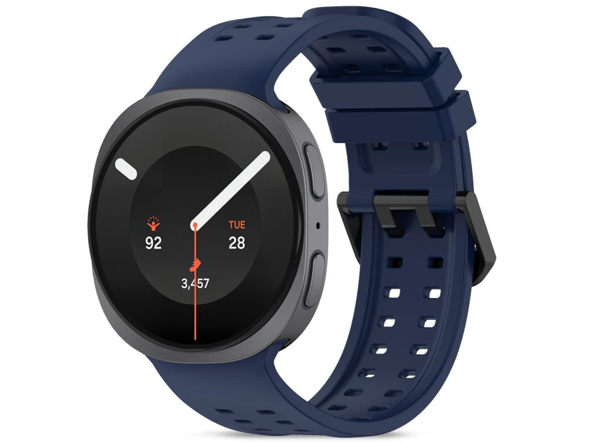 Tech-Protect Silicone Air Strap for Samsung Galaxy Watch 40/44/46 mm - Navy Blue