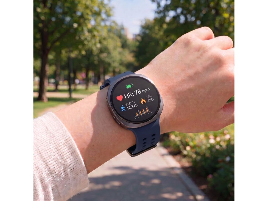 Tech-Protect Silicone Air Strap for Samsung Galaxy Watch 40/44/46 mm - Navy Blue