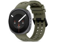 Correa de silicona Tech-Protect Air para Samsung Galaxy Watch 40/44/46 mm - Verde oliva