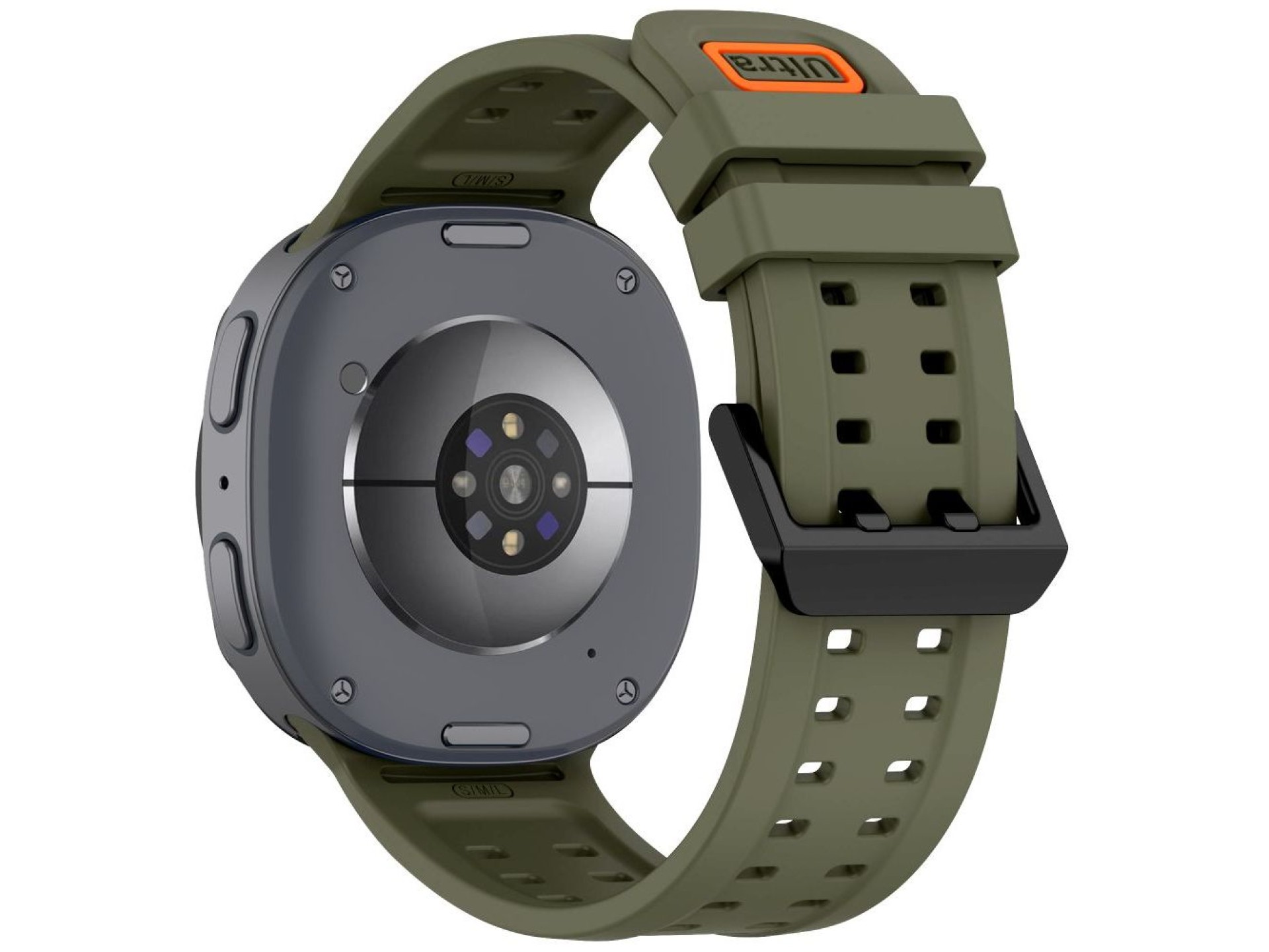 Correa de silicona Tech-Protect Air para Samsung Galaxy Watch 40/44/46 mm - Verde oliva