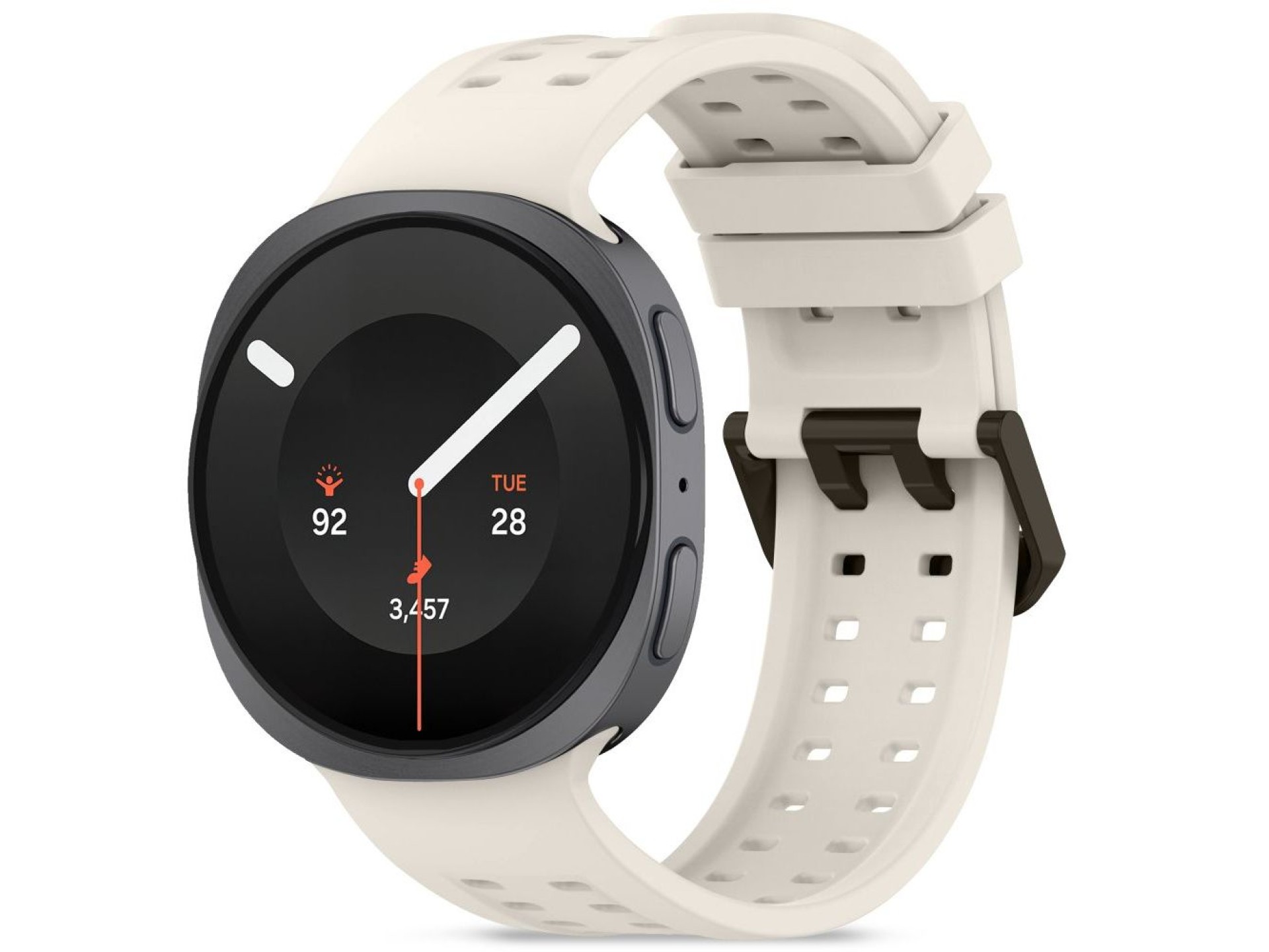 Tech-Protect Silicone Air Strap for Samsung Galaxy Watch 40/44/46 mm - Beige