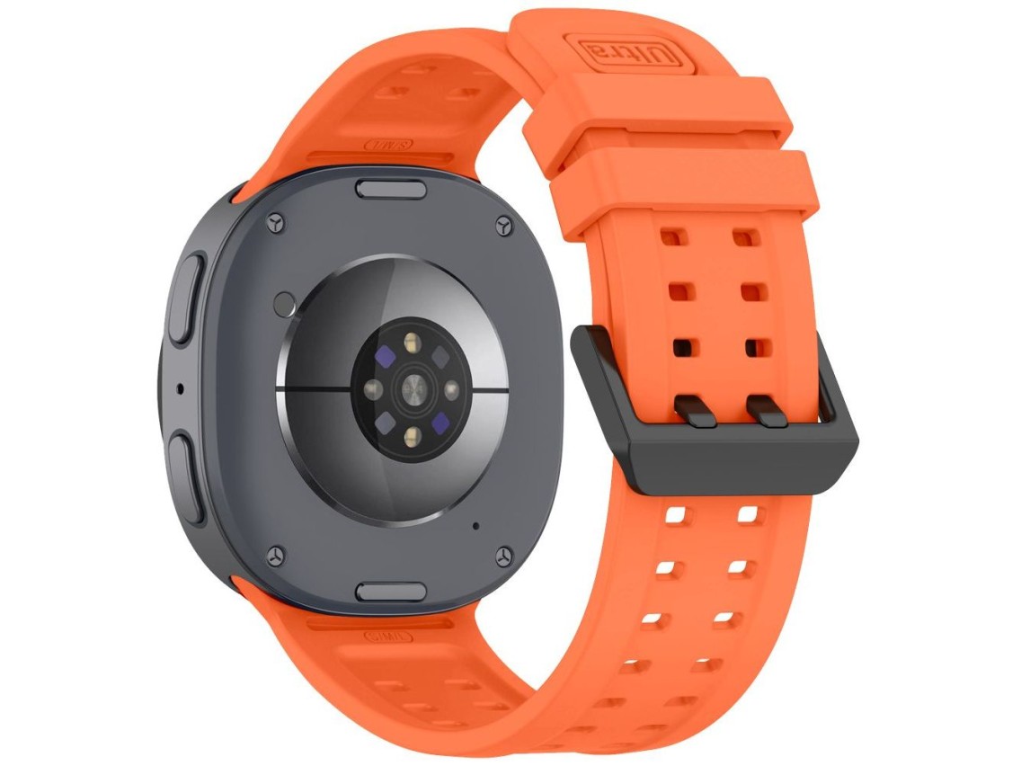 Tech-Protect Silicone Air Strap for Samsung Galaxy Watch 40/44/46 mm - Orange