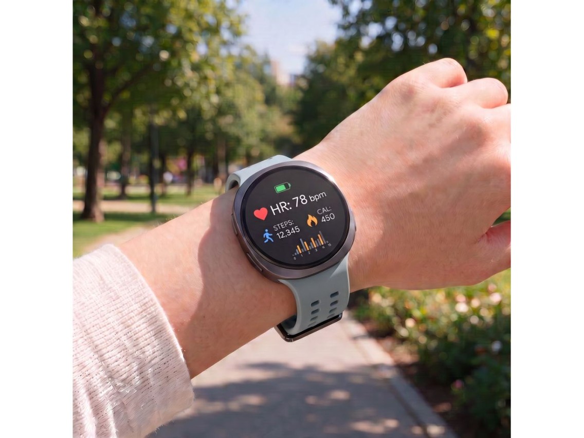 Correa de silicona Tech-Protect Air para Samsung Galaxy Watch de 40/44/46 mm - Gris claro