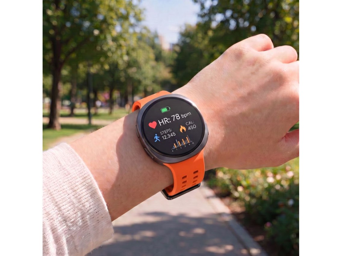 Tech-Protect Silicone Air Strap for Samsung Galaxy Watch 40/44/46 mm - Orange