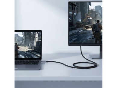 Cable Tech-Protect UltraBoost USB-C a HDMI 2.1 de 200 cm, 8K 60Hz - Gris Cable Tech-Protect UltraBoost USB-C a HDMI 2.1 de 200 cm, 8K 60Hz - Gris