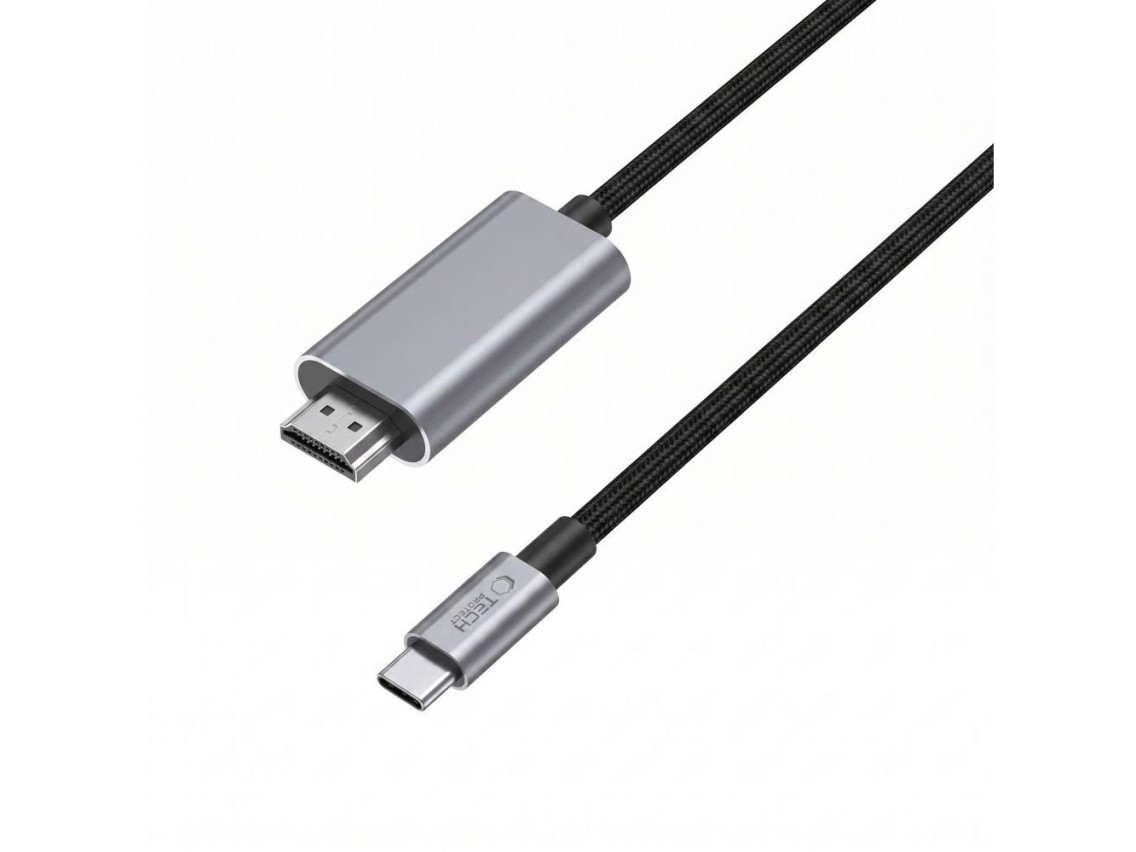 Tech-Protect UltraBoost USB-C to HDMI 2.1 Cable 200 cm 8K 60HZ - Gray