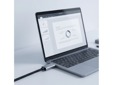 Tech-Protect UltraBoost USB-C to HDMI 2.1 Cable 200 cm 8K 60HZ - Gray Tech-Protect UltraBoost USB-C to HDMI 2.1 Cable 200 cm 8K 60HZ - Gray