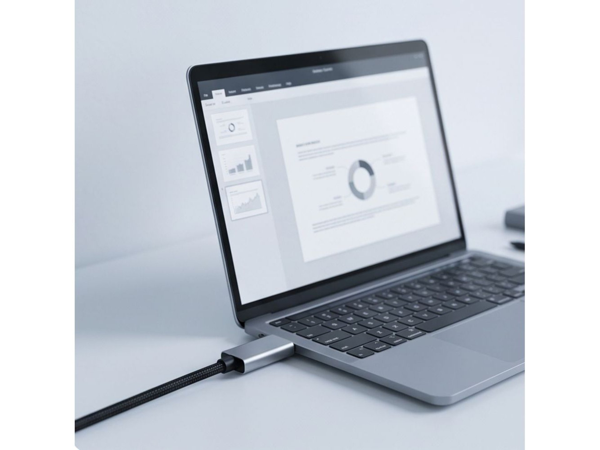 Tech-Protect UltraBoost USB-C to HDMI 2.1 Cable 200 cm 8K 60HZ - Gray