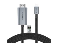 Tech-Protect UltraBoost USB-C to HDMI 2.1 Cable 200 cm 8K 60HZ - Gray