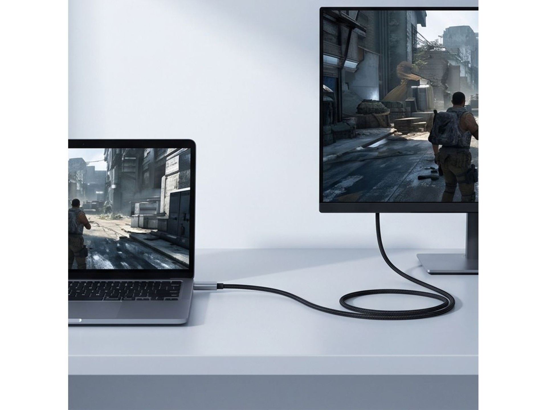 Tech-Protect UltraBoost USB-C to HDMI 2.1 Cable 200 cm 8K 60HZ - Gray