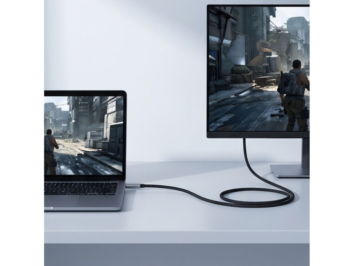 Tech-Protect UltraBoost USB-C to HDMI 2.1 Cable 200 cm 8K 60HZ - Gray