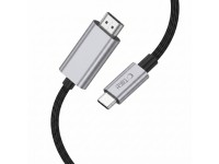 Tech-Protect UltraBoost USB-C to HDMI 2.1 Cable 200 cm 8K 60HZ - Gray Tech-Protect UltraBoost USB-C to HDMI 2.1 Cable 200 cm 8K 60HZ - Gray