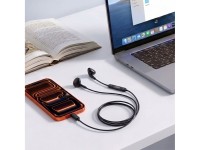 Auriculares con cable USB-C Tech-Protect Ultraboost Core G4 - Negro