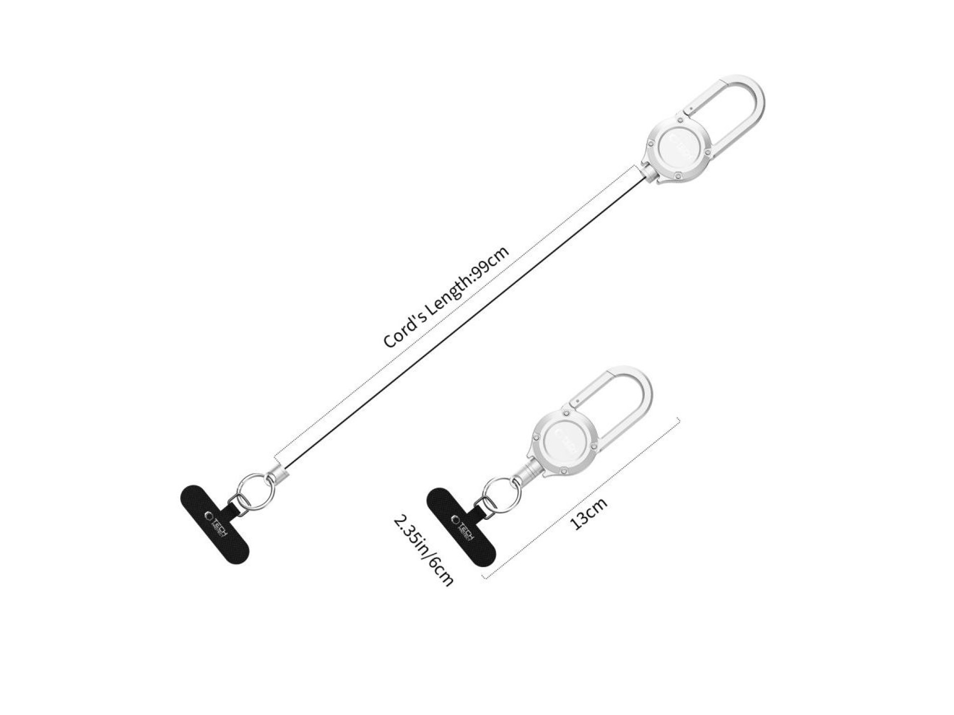Suporte Tech-Protect ATH02 UrbanLoop - Prata