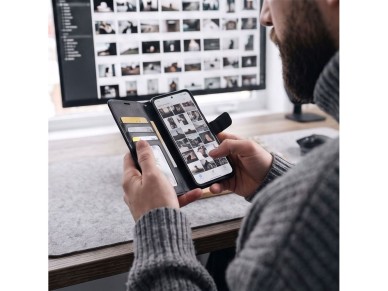 Capa carteira Tech-Protect para Google Pixel Pro XL - Preto Fosco