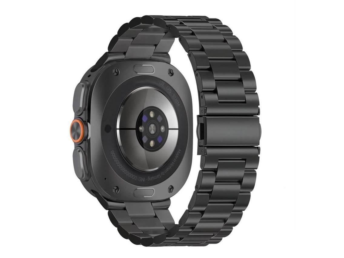 Brazalete Tech-Protect de acero inoxidable para Samsung Galaxy Watch Ultra de 47 mm - Negro