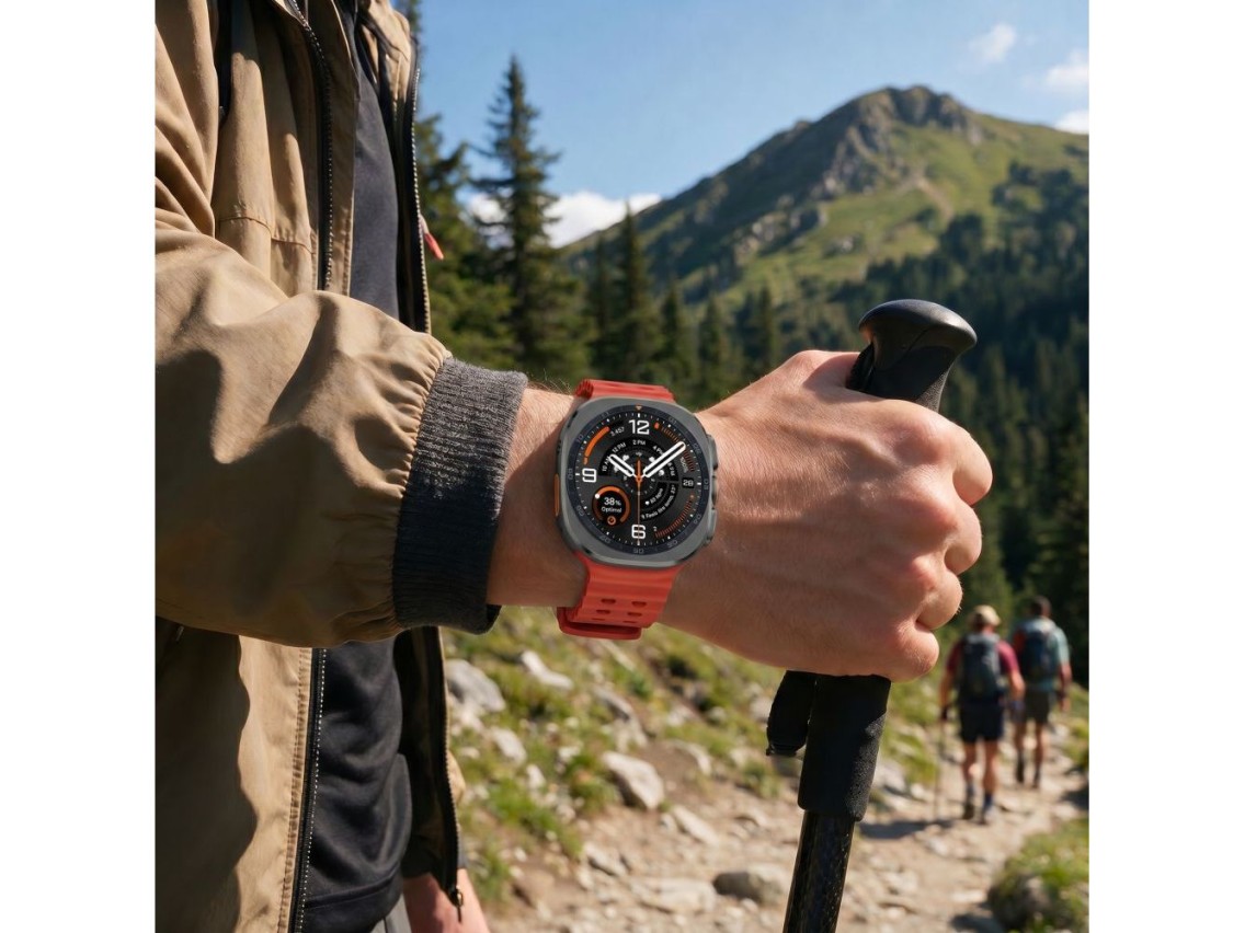 Pulseira Tech-Protect Iconband Pro para Samsung Galaxy Watch Ultra 47mm - Vermelha